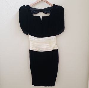 VINTAGE Jessica McClintock Gunne Sax Velvet  Dress